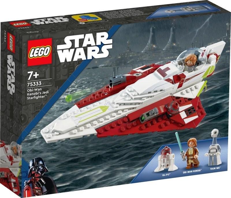 LEGO Star Wars 75333 Obi-Wan Kenobis Jedi-starfighter byggesæt til 7+