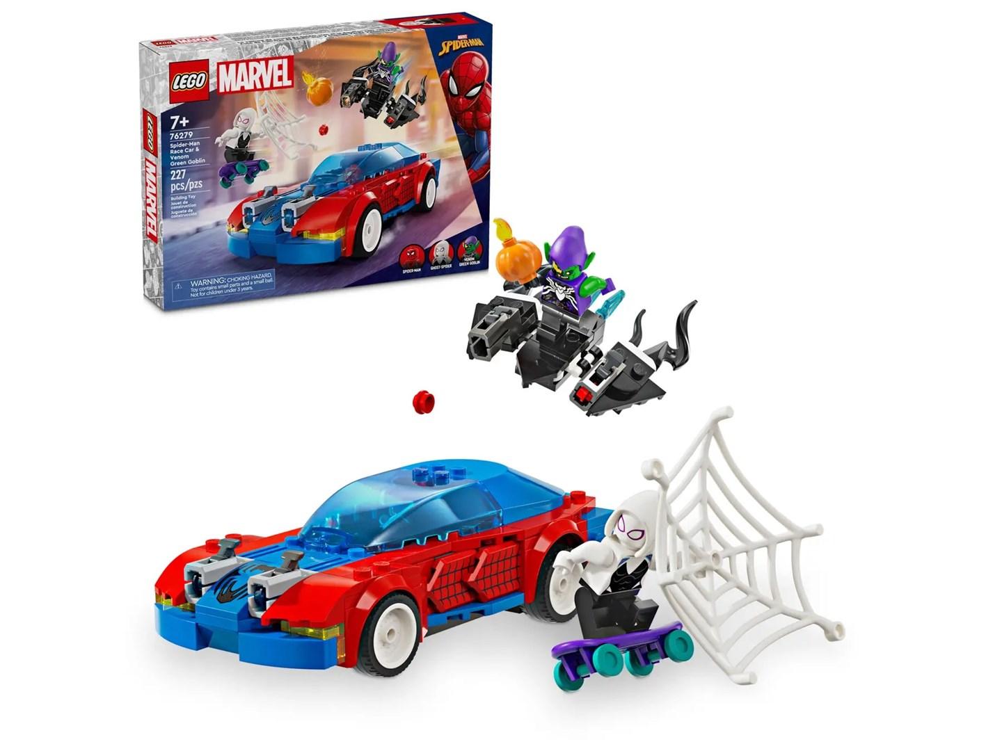 LEGO Marvel 76279 Spider-Man racerbil vs. Venom Green Goblin