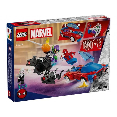 LEGO Marvel 76279 Spider-Man racerbil vs. Venom Green Goblin