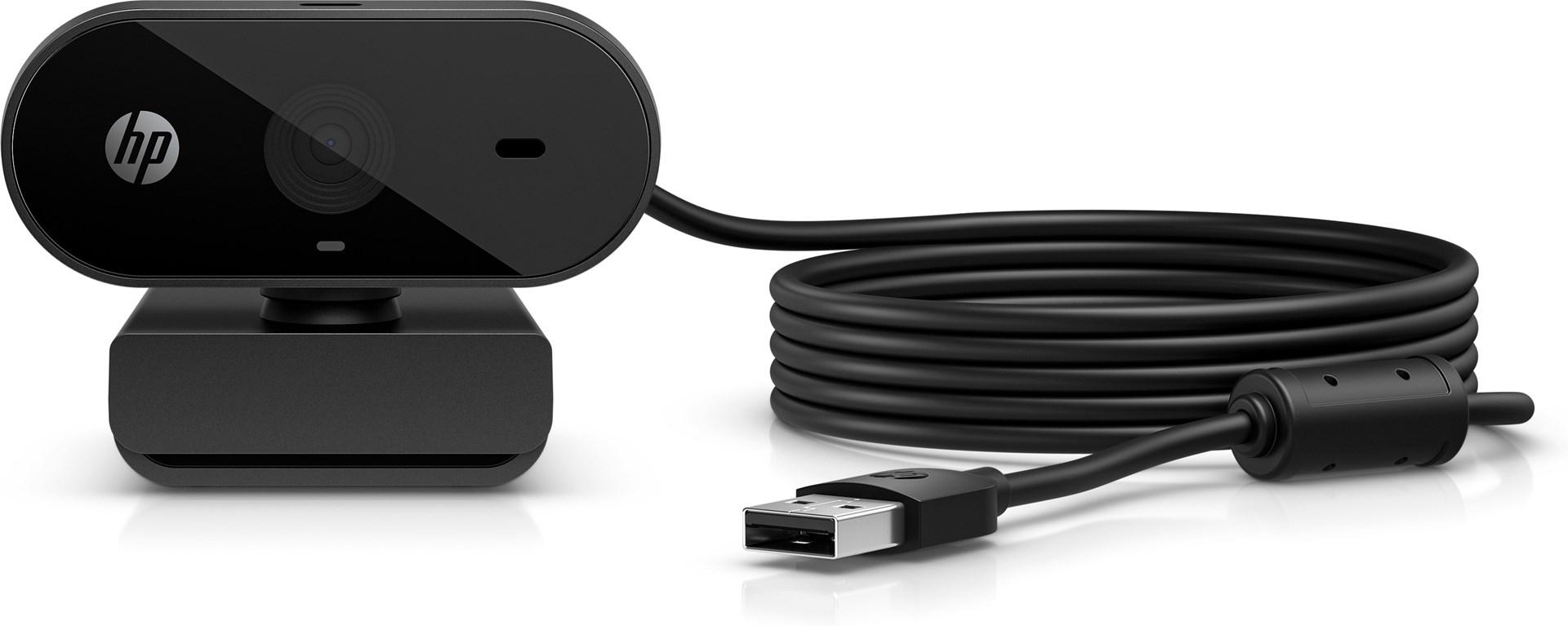 HP 320 FHD webcam – Full HD 1080p med mikrofon billede