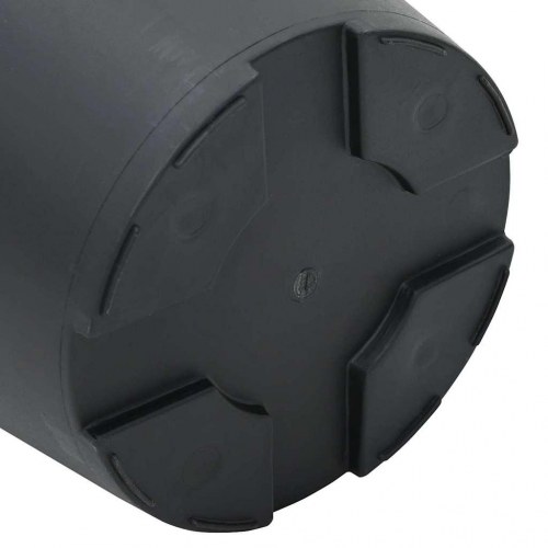 Rund Blomsterpotte 24 stk Sort Ø 12,5 x 10 cm Plastik