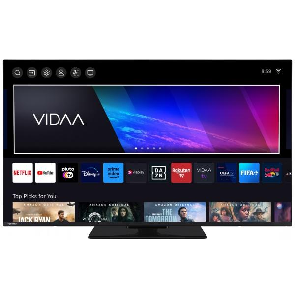 Toshiba 50UV3463DG - 50" 4K UHD Smart TV (sort)