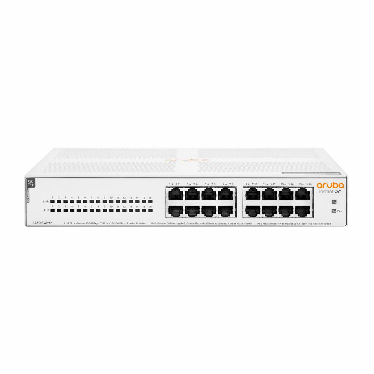 Aruba Instant On 1430 R8R48A 16-port Gigabit PoE switch