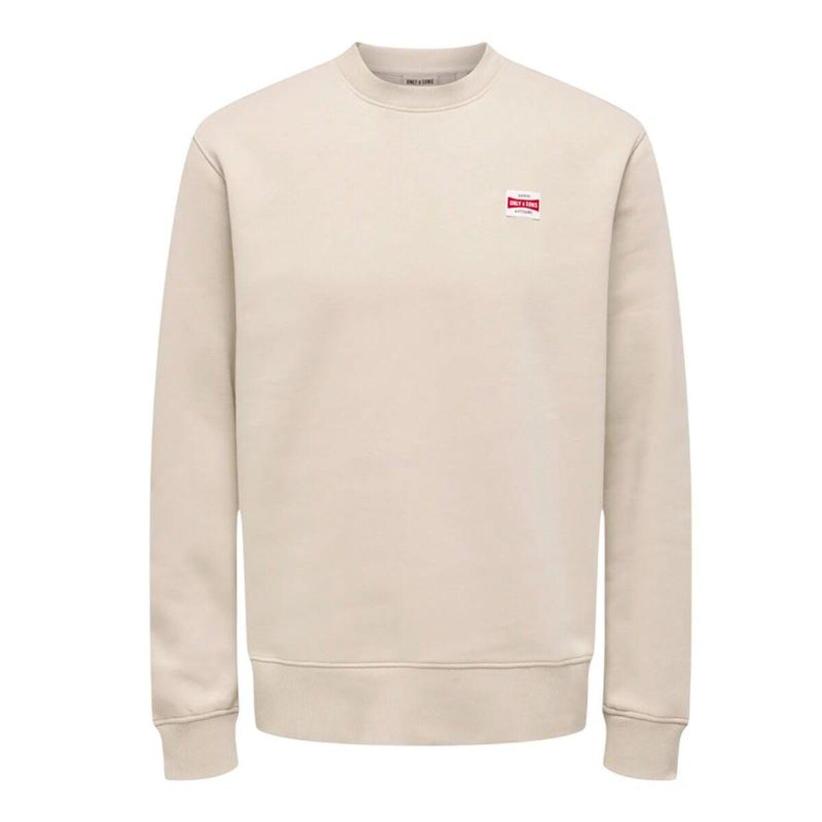 Sweaters uden Hætte til Mænd Only & Sons Onsdawson Reg Crew Vd Hvid