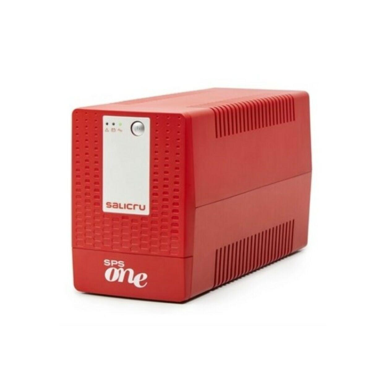 Salicru SPS ONE 2000 - Interaktiv UPS 2000 VA / 1200 W, tårn, rød
