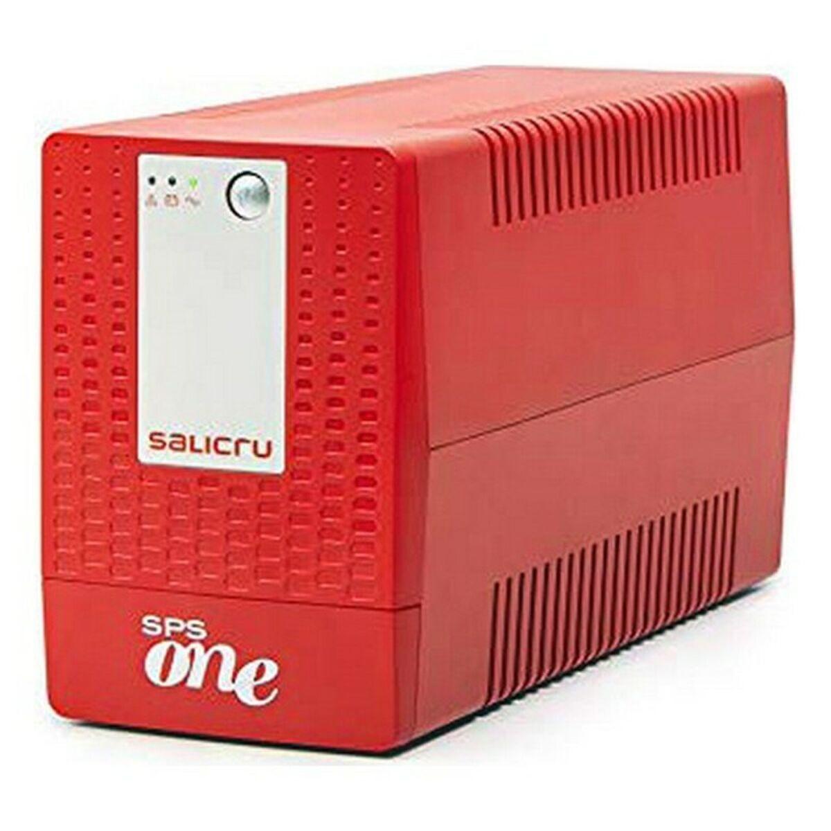 Salicru SPS ONE 1500 - interaktiv UPS 900 W, tårn, rød/hvid