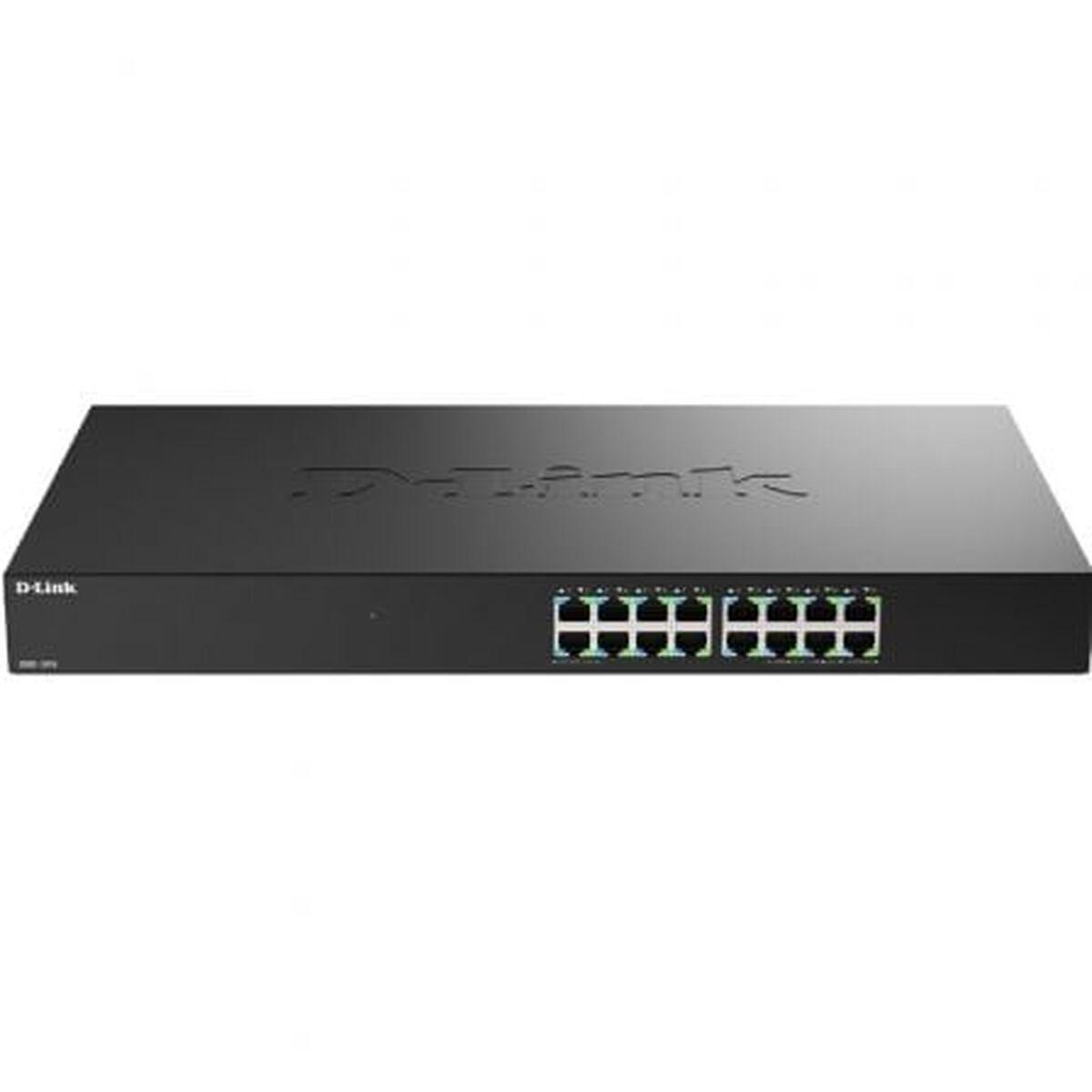 D-Link DMS-1016/E - 16‑ports 2,5G uadministreret switch (metal) billede