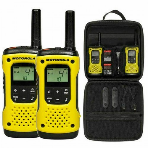 Motorola TLKR T92 H2O walkie-talkie sæt - gul/sort (2 stk)