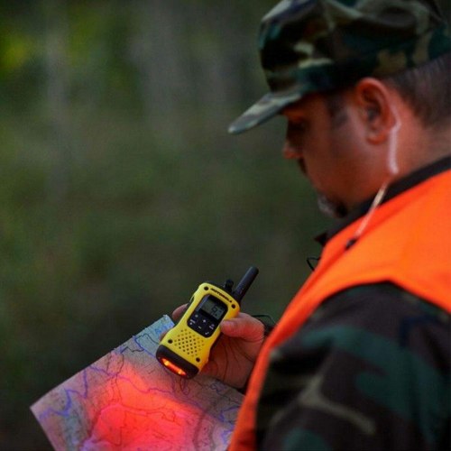 Motorola TLKR T92 H2O walkie-talkie sæt - gul/sort (2 stk)