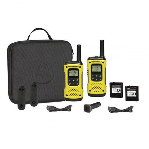 Motorola TLKR T92 H2O walkie-talkie sæt - gul/sort (2 stk)