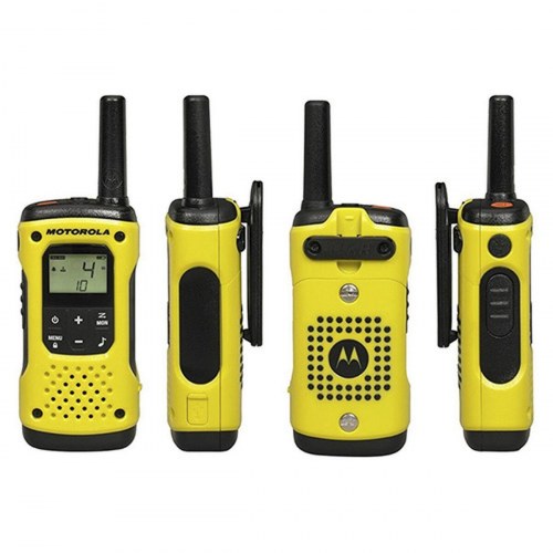 Motorola TLKR T92 H2O walkie-talkie sæt - gul/sort (2 stk)