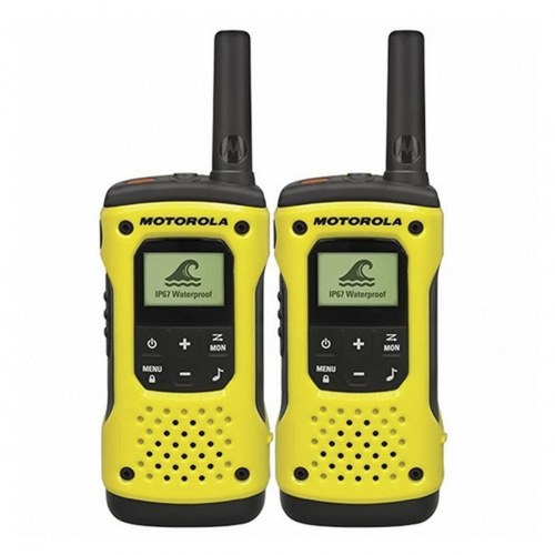 Motorola TLKR T92 H2O walkie-talkie sæt - gul/sort (2 stk)