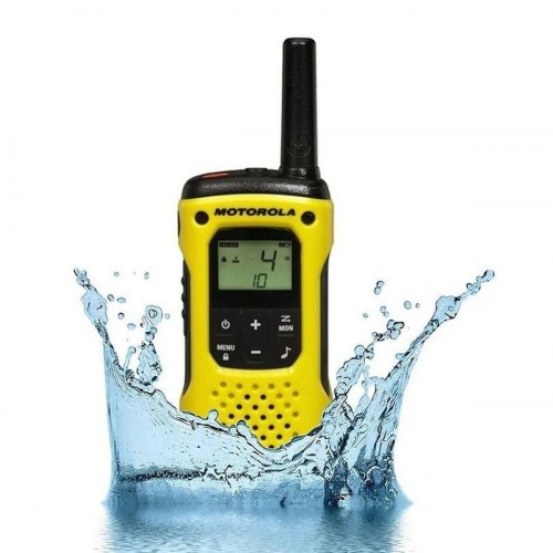 Motorola TLKR T92 H2O walkie-talkie sæt - gul/sort (2 stk)