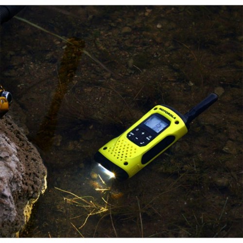 Motorola TLKR T92 H2O walkie-talkie sæt - gul/sort (2 stk)