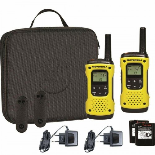 Motorola TLKR T92 H2O walkie-talkie sæt - gul/sort (2 stk)