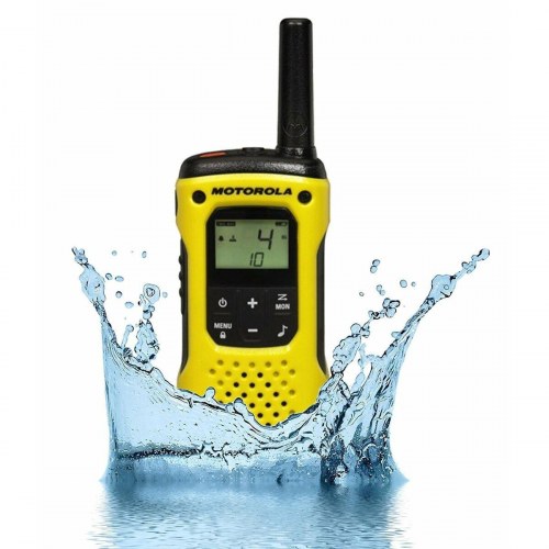 Motorola TLKR T92 H2O walkie-talkie sæt - gul/sort (2 stk)
