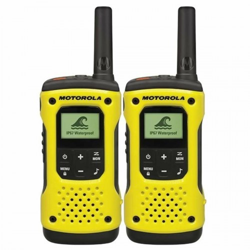 Motorola TLKR T92 H2O walkie-talkie sæt - gul/sort (2 stk)