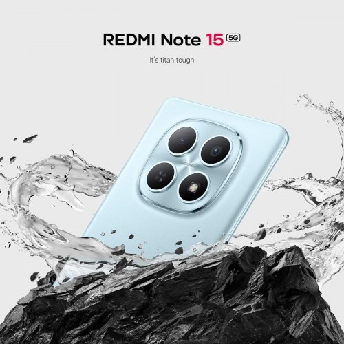 Xiaomi Redmi Note 15 5G 8/256 GB - Blå smartphone