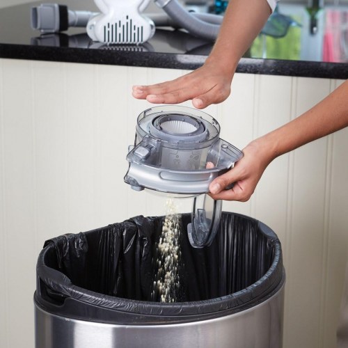 Black & Decker PD1820L-QW håndstøvsuger - krom, poseløs, 18 V
