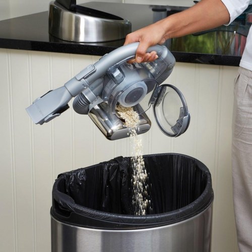 Black & Decker PD1820L-QW håndstøvsuger - krom, poseløs, 18 V