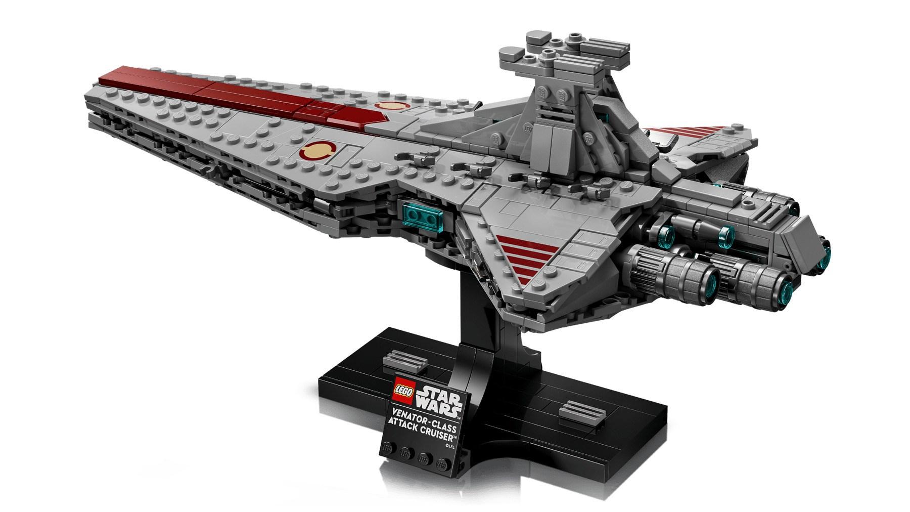 LEGO Star Wars 75441 Venator-klasse angrebskrydser samlesæt til voksne