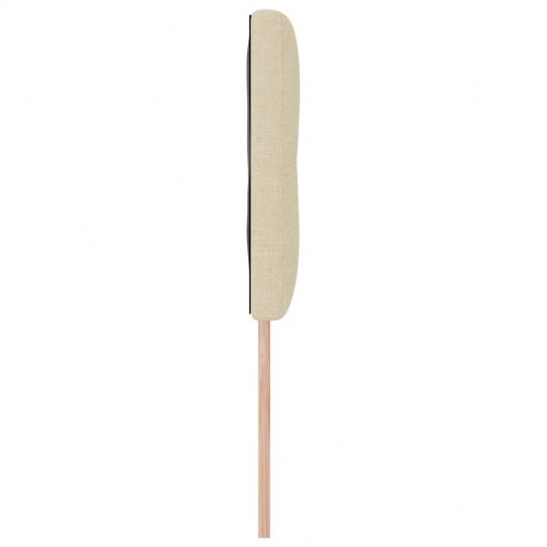 Sengegavl højdejusterbar 160 cm - creme stof