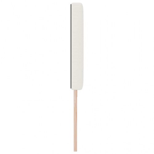 LED-sengegavl med RGB LED-lys - creme, 200 cm, velourstof