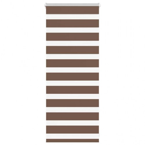 Zebragardin - brun 55×100 cm, stofbredde 50,9 cm, polyester