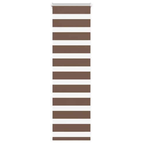 Zebragardin - brun 50×100 cm, stofbredde 45,9 cm, polyester