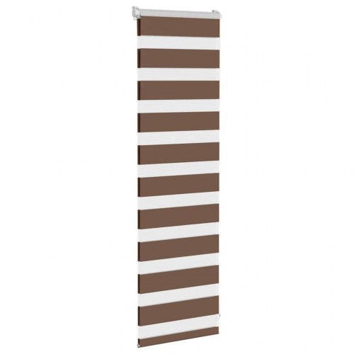 Zebragardin - brun 50×100 cm, stofbredde 45,9 cm, polyester