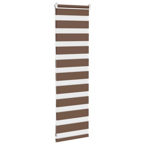 Zebragardin - brun 50×100 cm, stofbredde 45,9 cm, polyester