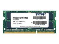 Patriot Memory PSD38G16002S  DDR3 SO-DIMM 8 GB 1600 MHz CL11 IkkeECC