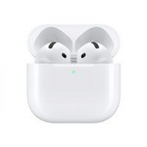 Apple AirPods 4 – ægte trådløse høretelefoner med ladeetui (hvid)