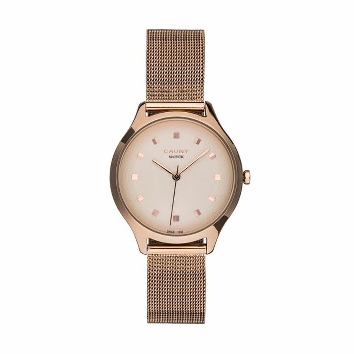 Cauny Majestic dameur CMJ013 - armbåndsur i rosaguld look