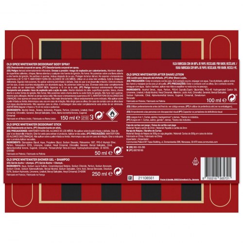 Old Spice Whitewater shower gel - gavesæt med 4 dele