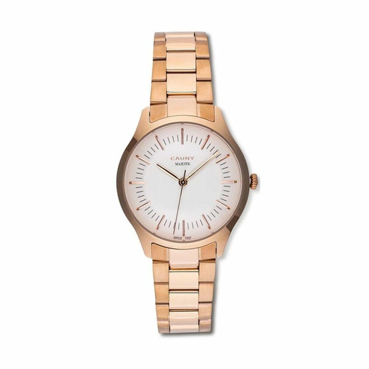 Cauny Majestic CMJ015 dameur - elegant armbåndsur i rosaguld