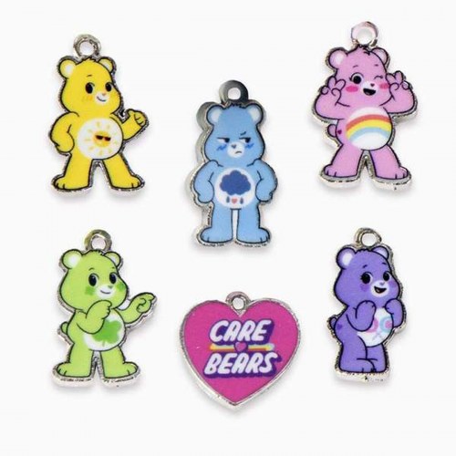 Care Bears smykkesæt - DIY perlesæt, multifarvet 25,5 × 25,5 × 5 cm