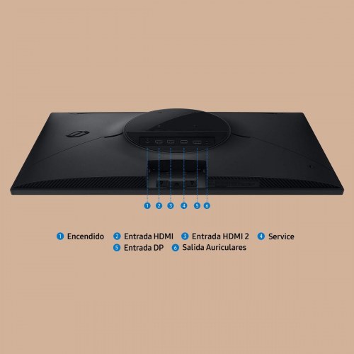 Samsung Odyssey G5 LS27FG530 27" gaming skærm - Quad HD, 200 Hz, IPS