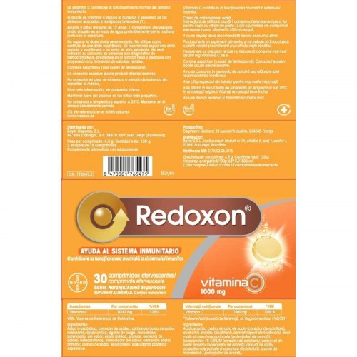 Redoxon Vitamin C - brusetabletter, 30 stk.