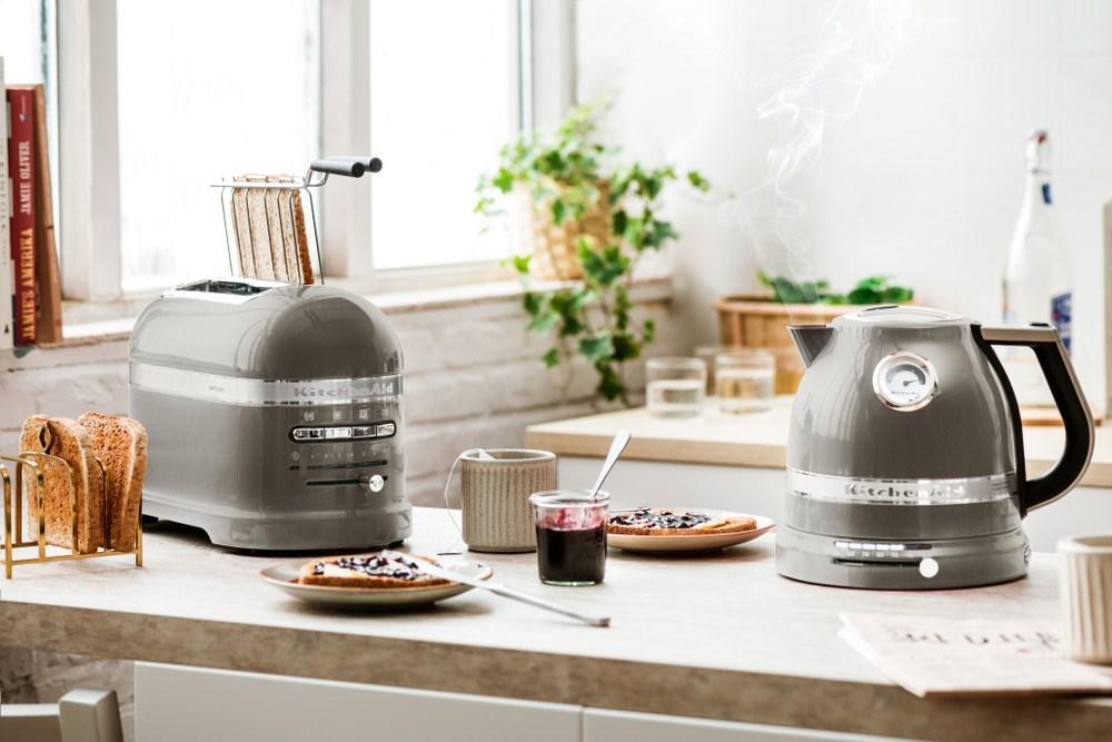 KitchenAid 5KEK1522EMS elkedel 1,5 l - 2.400 W - grå billede