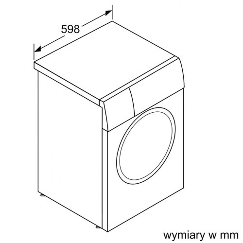 Bosch Serie 4 WAN2405BPL vaskemaskine 8 kg, 1.200 omdr./min, A