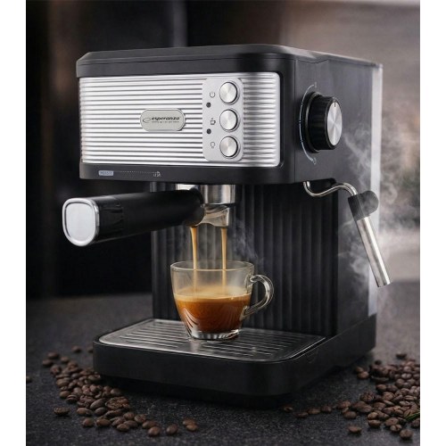 Esperanza EKC011 espressomaskine – 1,8 l, 20 bar, sort