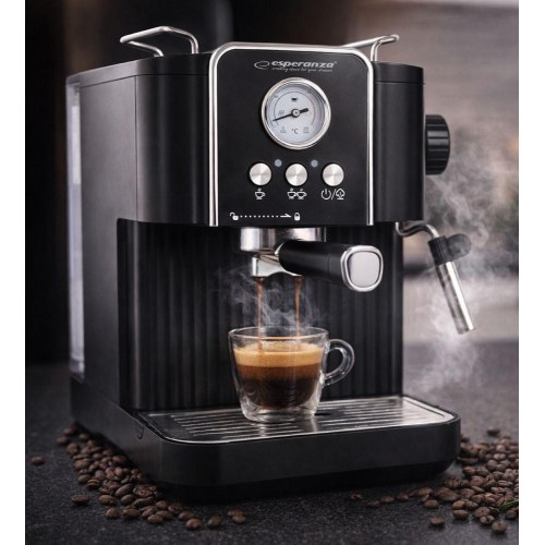 Esperanza EKC010 espressomaskine 1,8 l – 20 bar, mælkeskummer
