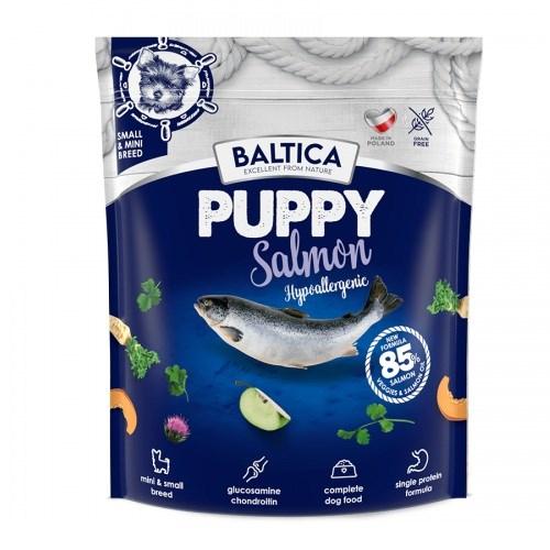 BALTICA Puppy Laks – hypoallergen tørfoder til små hunderacer, 1 kg
