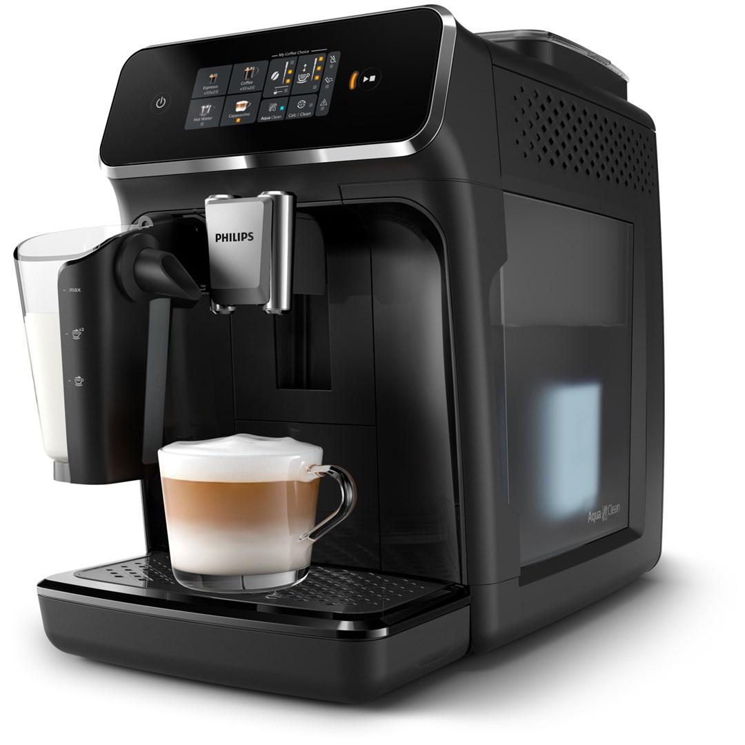 Philips EP2331/10 fuldautomatisk espressomaskine - cappuccino og kaffe med mælkeskum billede