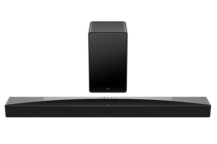 TCL Q75H 5.1.2 soundbar med Dolby Atmos, Ray·Danz og trådløs subwoofer