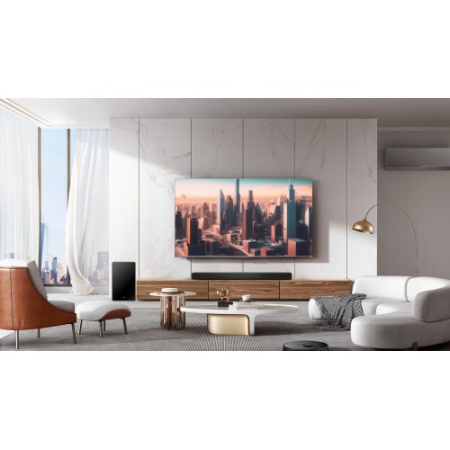 TCL Q75H 5.1.2 soundbar med Dolby Atmos, Ray·Danz og trådløs subwoofer