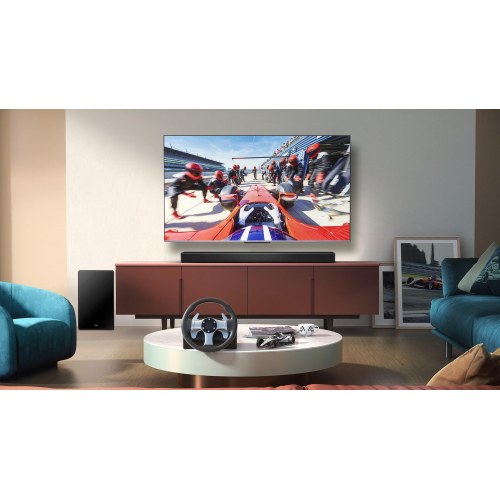 TCL Q75H 5.1.2 soundbar med Dolby Atmos, Ray·Danz og trådløs subwoofer