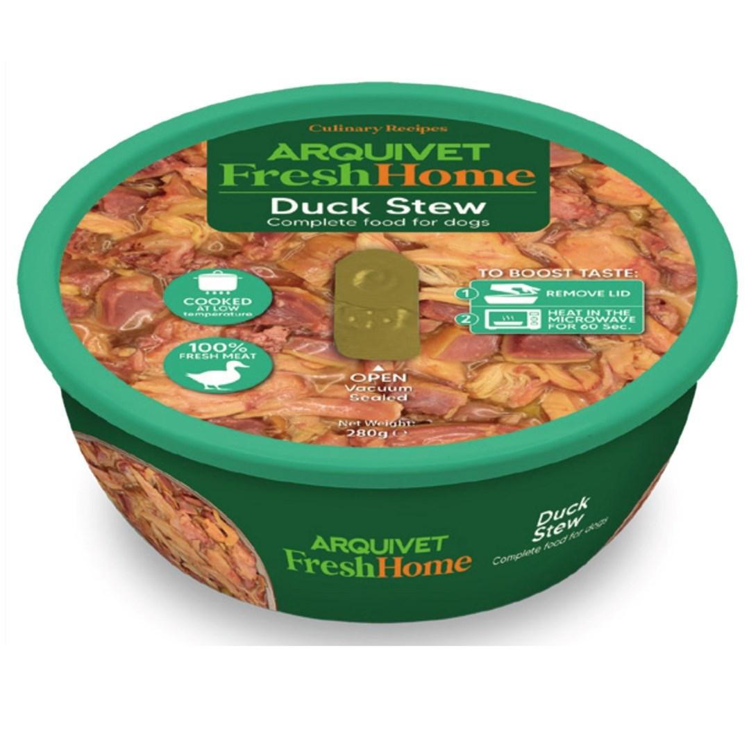 ARQUIVET Fresh Home andegullash – vådfoder til hund – 280 g