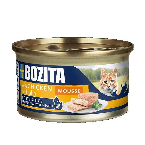 BOZITA Mousse med kylling - vådfoder til kat, 85 g